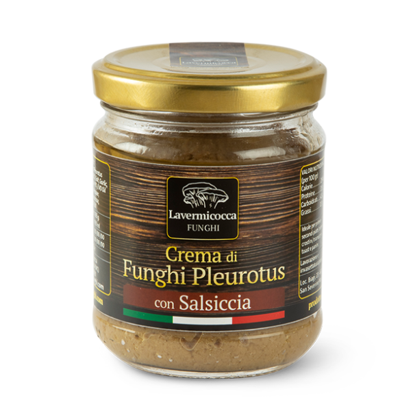 crema funghi e salsiccia